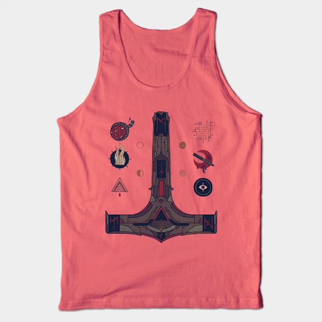 Ragnarok Tank Top by againstbound